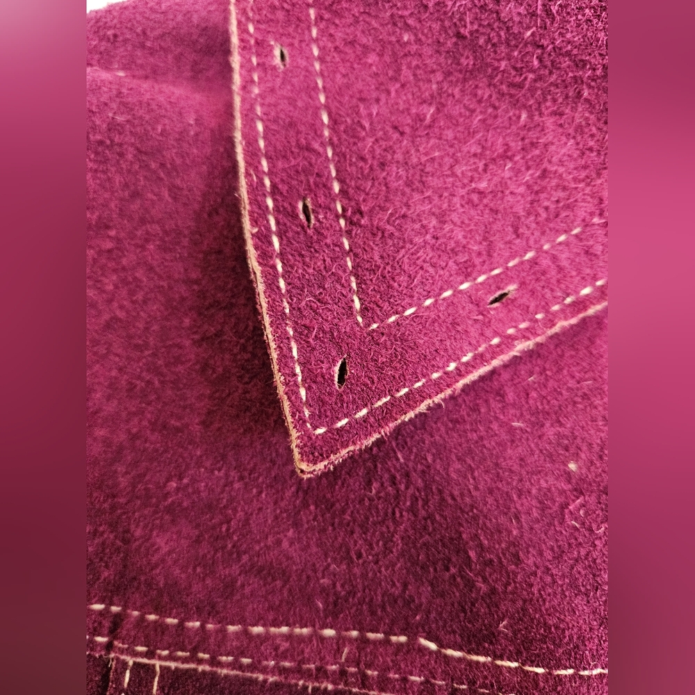 Reversible leather/suede jacket - Picture 11 of 16